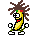 dreadlock banana