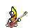 guitar banana